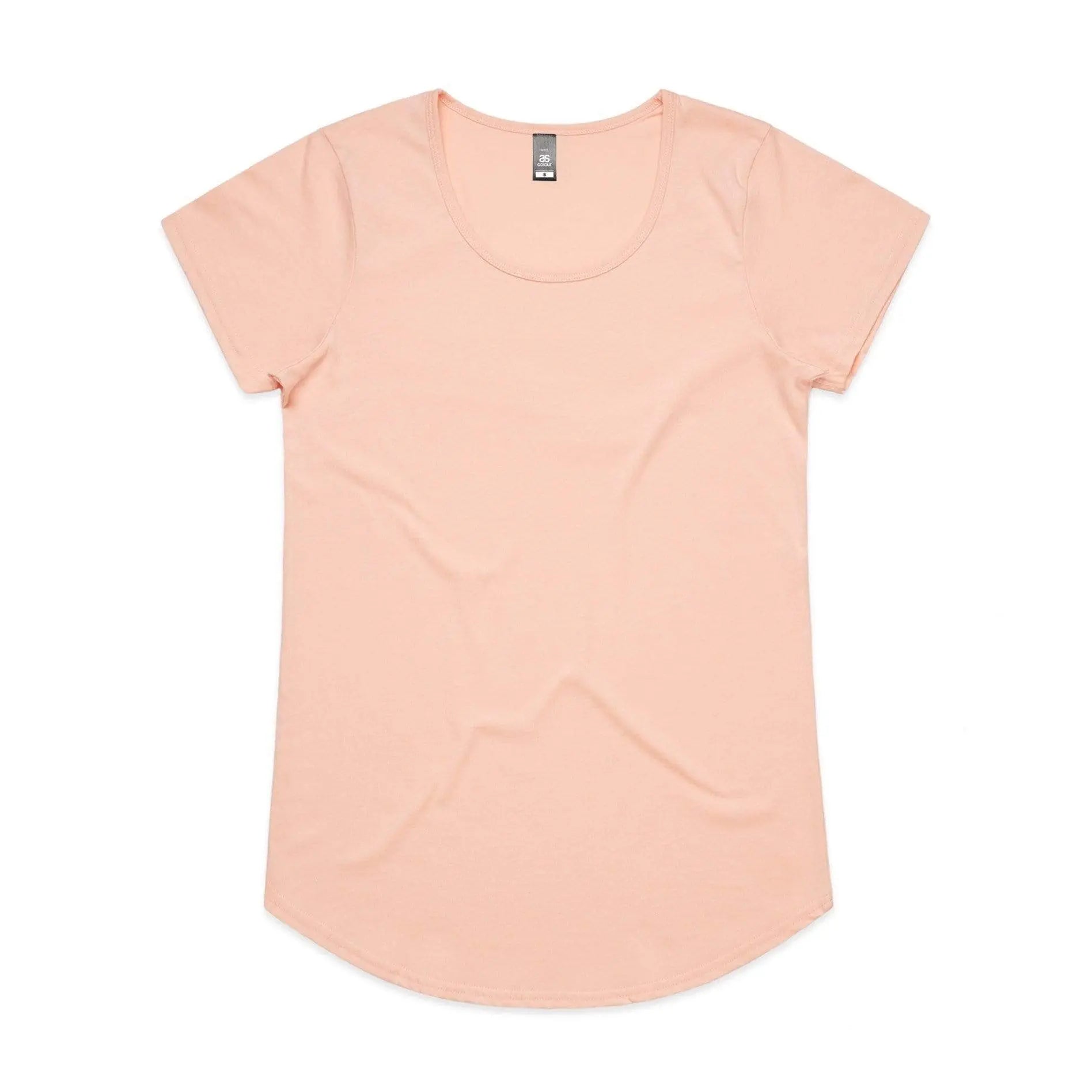 As Colour Women's mali tee 4008 Casual Wear As Colour PALE PINK XSM